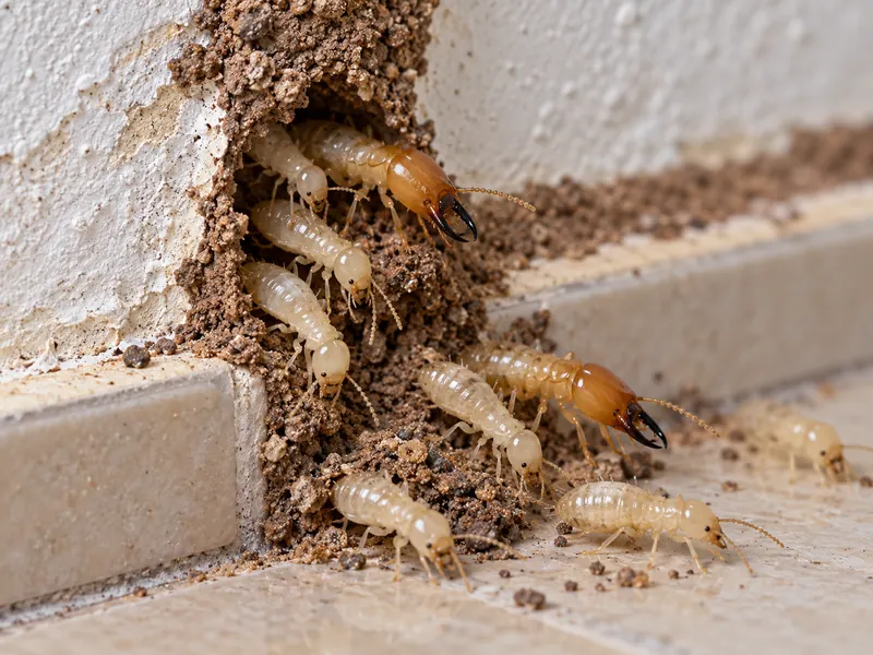 Cupim subterrâneo (Coptotermes gestroi)